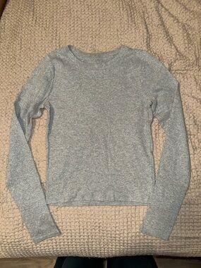 Hollister grey baby tee